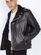 Schott Perfecto Men's Winter Leather Jacket Black