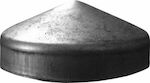 SHEET METAL CAP FOR PIPE F42