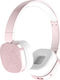 XO BE23 Fără fir Bluetooth Pe ureche Căști Roz 16.003.0057
