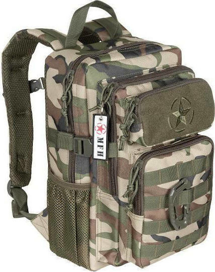 MFH US Assault Youngster Στρατιωτικό Σακίδιο Πλάτης Woodland 15lt