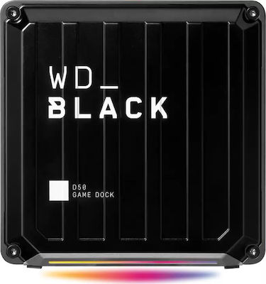 Western Digital WD_BLACK D50 Thunderbolt 3 Docking Station με DisplayPort 4K PD Ethernet και συνδεση 2 Οθονών Μαύρο