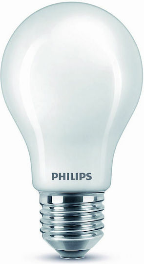 Philips Λάμπα LED 4.5W 106mm για Ντουί E27 και Σχήμα A60 Θερμό Λευκό 470lm