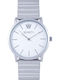 Season Time Women's Watch with Silver Metal Bracelet