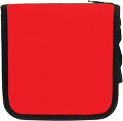 Auto Gs Portable Case CD & DVD Neopren 20 CD Red