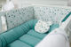 Tuttolina Eucalyptus Crib Bumpers Classic Inside Green 30x210cm