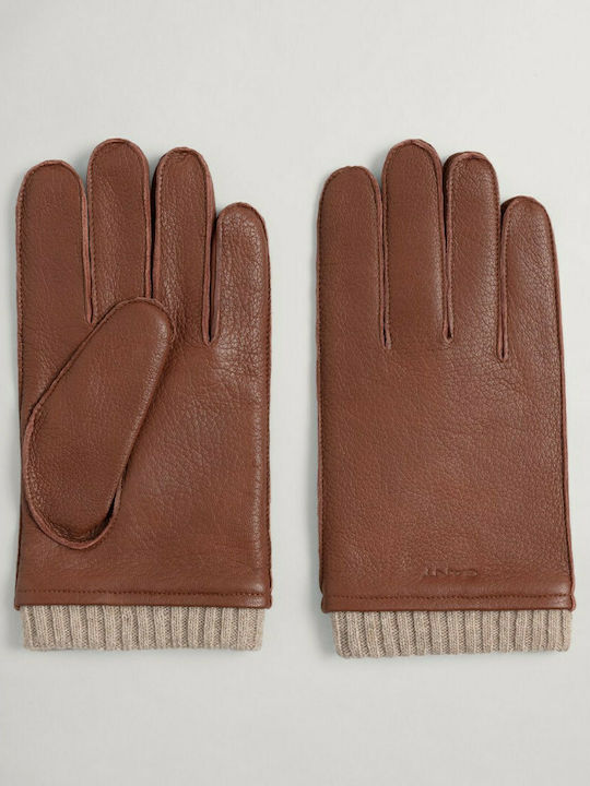Gant Ταμπά Ανδρικά Δερμάτινα Γάντια