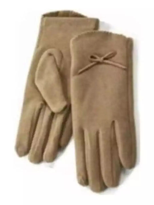 Verde Women's Gloves Beige