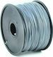 Gembird ABS 3D Printer Filament 3.0mm Ασημί 1kg...