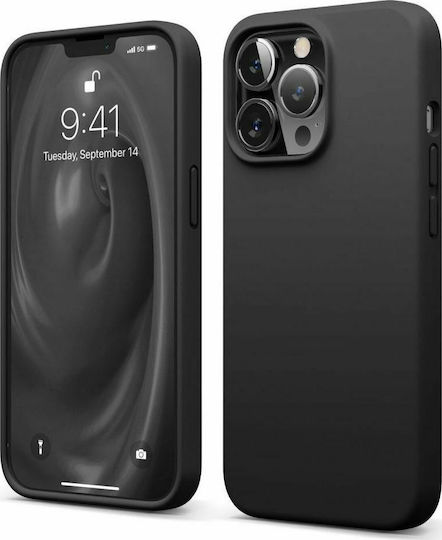 Elago Soft Back Cover Σιλικόνης Μαύρο (iPhone 13 Pro)