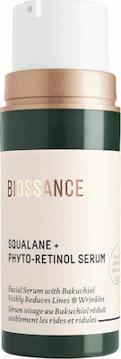 Biossance Squalane and Phyto-Retinol Serum Anti-îmbătrânire Serum Față cu Retinol 30ml