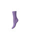 Walk Women's Solid Color Socks Purple