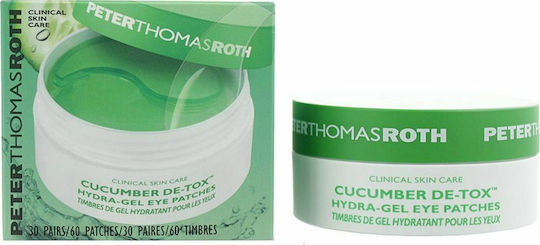 Peter Thomas Roth Cucumber De-Tox Hydra-Gel Mască de Ochi pentru Hidratare 60buc