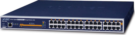 Planet 16-Port Gigabit 802.3bt PoE++ Managed Injector Hub UPOE-1600G