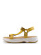 Juliet Dunn Sporty Women's Sandals Yellow