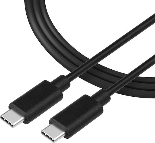 Tactical 011 USB 2.0 Cable USB-C male - USB-C 15W Μαύρο 1m 57983104155