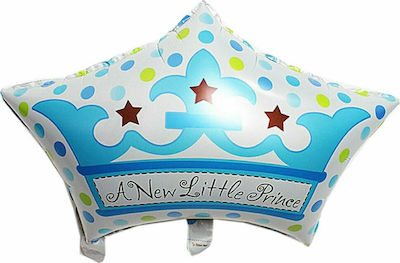 Balon Folie Jumbo Albastru A New Little Prince 65buc