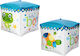 Balon Folie Pătrat Multicolor Cub