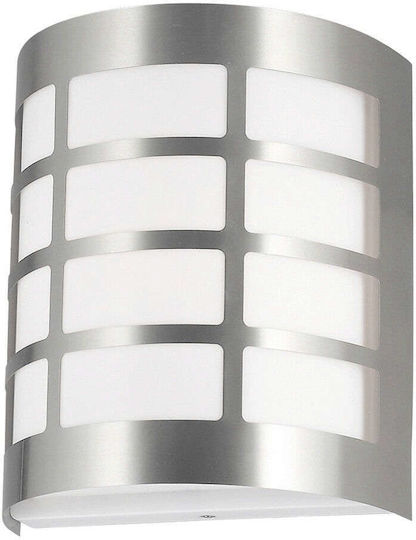 Rabalux Sevilla Modern Lamp Wall with Socket E27 Silver 21.5cm