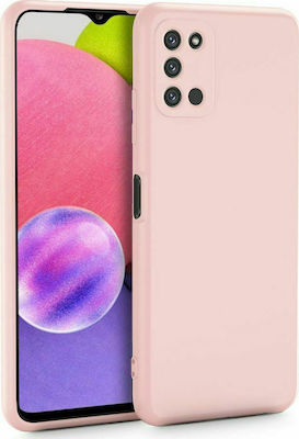 Tech-Protect Icon Umschlag Rückseite Silikon Dusty Pink (Galaxy A03s)