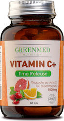 GreenMed Vitamin C+ Time Release Витамин 1000мг 60 Таблетки
