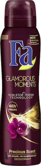 Fa Glamorous Moments Αποσμητικό 48h σε Spray Χωρίς Αλουμίνιο 150ml