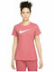 Nike Women's Athletic T-shirt Dri-Fit Pink