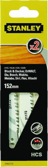 Stanley STA21172-XJ Blade for Wood 152mm 2pcs