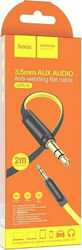 Hoco Cablu 3,5 mm male - 3,5 mm male Galben 2m ...