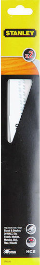 Stanley STA21252 Λάμες για Ξύλο 305mm 2τμχ
