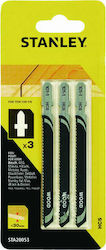 Stanley STA20053 Λάμες HCS για Ξύλο 100mm 3τμχ