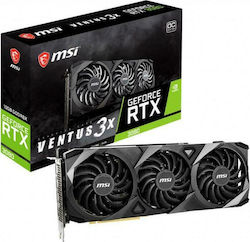 MSI GeForce RTX 3080 10GB GDDR6X Ventus 3X Plus OC LHR Κάρτα Γραφικών