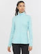 Outrack Midlayer Damen Sweatshirtjacke Türkis