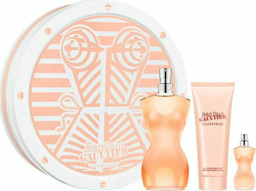 Jean Paul Gaultier Classique Eau de Toilette 100ml, Body Lotion 75ml & Miniature Skroutz.gr