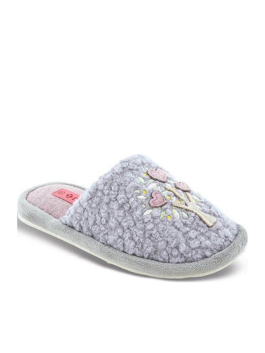 FAME 41-053 Women's Slipper In Gray Colour