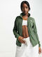 100 Glacier Women's Fleece Sweatshirt Green