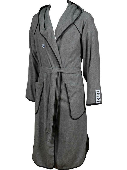 Arena Icons Parka Swimming Bathrobe Gray 004376-100