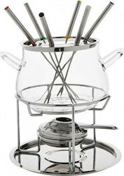 Marva Stainless Steel Fondue Pot with Tea Light