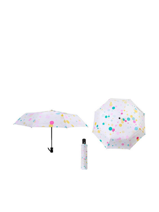 Total Gift Bubble Извита Дръжка Автоматичен Бял 88см