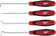 Milwaukee Set Haken 48229215 Handwerkzeug-Set 4Stück