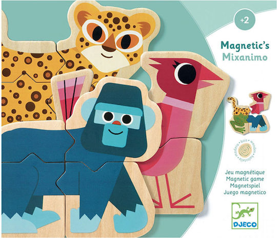 Djeco Magnetic Construction Toy Mixanimo Kid 2++ years