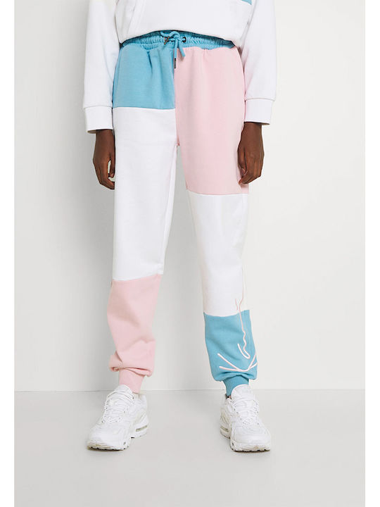 Signature Blok Jogginghose Jogger Hellblau