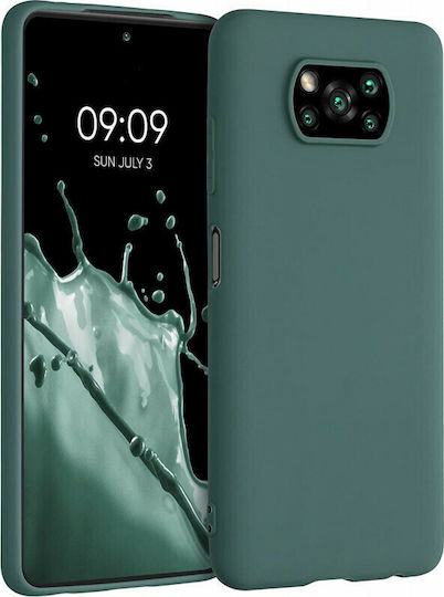 KWmobile Poco X3 Pro Back Cover Silicon Albastru Verde (Poco X3 NFC / X3 Pro)