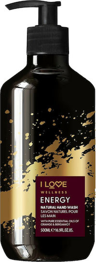 I Love Cosmetics Wellness Energy Κρεμοσάπουνο με Αντλία Εσπεριδοειδή 500ml