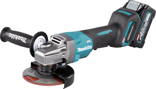 Makita XGT Кътово Колело 125mm На Батерия 2x4Ah
