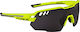 Force Cycling Glasses Amoledo with Yellow Frame & Dark Lenses