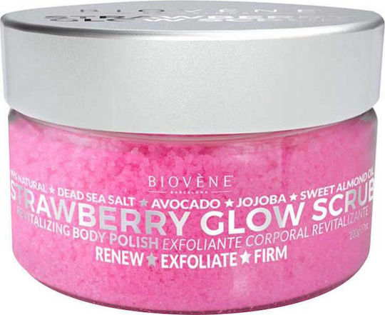 Biovene Strawberry Glow Scrub Σώματος 200gr