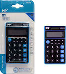 MP Αριθμομηχανή Τσέπης PE018 8 Ψηφίων σε Μπλε Χρώμα