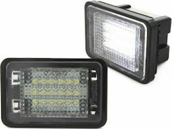 Mercedes-Benz GLK License Plate Lights Set of 2 Mercedes-Benz GLK License Plate Lights Set of 2