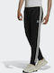 Adidas Adicolor Classics Sst High-Shine Παντελόνι Φόρμας με Λάστιχο Μαύρο