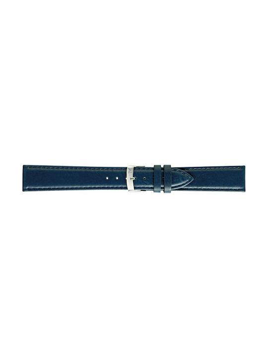 Morellato Gelso Leather Strap Navy Blue 18mm